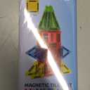 Magnetic Tiles Mini Travel Toddler Set, Magnetic Blocks Building Kids Toys & Games, Montessori Preschool Classroom Must Haves Educational Learning Sensory Toys for 3+ Year Old Boys Girls Birthday Gift (Color-5)