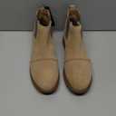 SOREL Women's Emelie lll Chelsea Waterproof Boot (8.5, Dusty Tan, Gum 10)