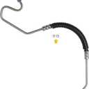 Edelmann 80263 Power Steering Pressure Hose: Replacement for - 1996 GM Trk; C & K Series, Suburban, Tahoe, Yukon, Black