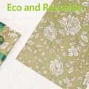 Bobobag 100 sheets Floral Tissue Paper for gift bags,20x14 inch Sage Gift Wrapping Paper for Flower Decoration Packing