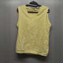 Yellow V Neck TankTop Size L