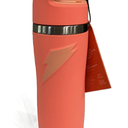Gatorade 22oz Stainless Steel Twist Cap Water Bottle with Straw - Neon Orange