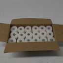 10 Hour White Votive Candles for Weddings Party Spa and Emergency, Set of 36 Unscented Bulk Candles for Restaurants and Home Decoration (1.5 Inch, 36 Pack)