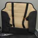 Silverado Seat Covers Fit for 2007-2026 Truck Chevy Chevrolet Silverado GMC Sierra Pickup 1500 2500HD 3500HD Crew Double Extended Cab Waterproof Leather Seat Covers (Full Set, Black)