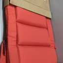 yeyeeyyee Wide Stadium Seats with Back Support, Exclusive Sofa Style Design Extra Thick Bleacher Chairs with Back and Cushion, 6 Reclining Positions - Ultimate Comfort for Sports Events (Red, 22.5")
