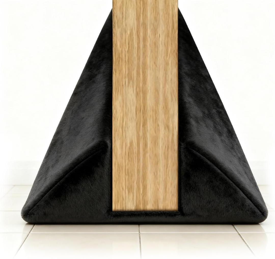 GDHOMM Under Door Draft Stopper Door Gap Filler Adjustable 30"-36" Weather Stripping & Door Seal, Blocks Noise & Air Draft, Black