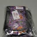 NETILGEN Halloween 4 Pieces Refrigerator Door Handle Covers, Pumpkin Ghost Bat Print Kitchen Appliance Protective Gloves Anti-Slip Decor for Ovens Microwaves Keep Kitchen Appliance Clean, Purple