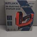 KITLUCK Brad Nailer, 2 in 1 120V Electric Staple Gun/Nail Gun with 1400pcs 18 Gauge Straight Nails and 400pcs Narrow Crown Staples for Woodworking, DIY and Upholstery