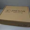 jinchan Area Rug 8x10 Floral Brick Red Rug Distressed Thin Vintage Retro Indoor Non Slip Carpet Kitchen Living Room Bedroom Dining Room (8'x10', Vintage Brick Red)