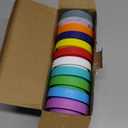 AOZITA 10 WIDE Mouth & 10 REGULAR Mouth Mason Jar Lids - 20 Pack Food Grade Plastic Mason Jar Caps for Ball, Kerr and More Canning Jars - Leakproof & Dishwasher Safe - Multicolor