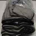 Soft 6 Piece Bath Towels Set, 2 Oversized Large Bath Towel Sheet, 2 Handtowels, 2 Washcloths - Luxury, Highly Absorbent, Quick Dry Bathtowel Collection Lightweight for Bathroom, Hotel & Spa, Dark Grey