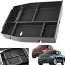 2018 F150 Console Tray Center Console Organizer Tray for 2015-2020 Ford F-150 Raptor Mid Armrest Glove Storage Box for Ford F150 2020 Accessories NOT for 2021 2022 F150