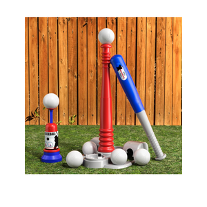 TEMI Kids Baseball Tee, T Ball Set for Kids and Toddlers, includes 6 Balls, Teeball Batting Tee,Pitching Machine, Outdoor Sport Toy Games for Boys & Girls, Kids Ages 3-12 Years