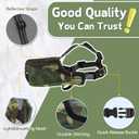 Dog Muzzle, Soft Mesh No Barking Pet Muzzles for Small Medium Large Sized Dogs, Breathable Drinkable Dog Mouth Guard Adjustable Puppy Muzzle to Prevent Dogs Biting Chewing and Licking,M