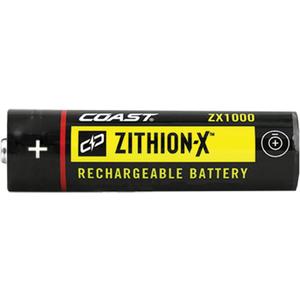 Coast ZX1000 ZITHION-X Li-Ion Rechargeable Battery for The XP11R LED Flashlight, Black