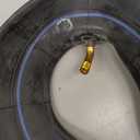 (2-Pack) 2.80/2.50-4" Tire & Inner Tube 8" Outer Diameter for Hand Truck Garden Utility Cart Dollies Lawn Mower Wheelbarrow Tractor, TR87 Angled Valve Stem