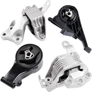 Engine Motor Mount & Transmission Mount Set Compatible with 2011-2017 Chevrolet Cruze 1.4L Automatic Transmission 4PACK Replaces# A5430 A5510 A5563 A5579