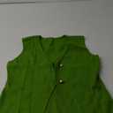 Yousify Womens Sweater Vest V Neck Button Down Crop Knit Tank Top Fashion 2025 Sleeveless Basic Cardigans M