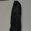 Automatic Opening Walking Length Two-Tone Umbrella - Black & Silver