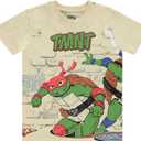 Teenage Mutant Ninja Boys' Teenage Mutant Ninja Turtles Fashion Short Sleeve T-Shirt - TMNT - Little to Big Kid/Boys 4-20 Sizes
