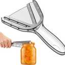 3 x NileHome Jar Opener for Weak Hands, Seniors with Arthritis, Bottle Opener Jar Lid Opener for Arthritic Hands Multifunctional Can Openers for Seniors Get Lids off Easily & Grey