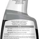 Weiman Stainless Steel Cleaner & Polish, 2 Pack, Anti Fingerprint Spray Stainless Steel Cloth, Water Spots & Grease, No Streaks or Residue, Safe for Metal Polish, Chrome, Appliances, Sinks & Grills