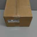 Black Elevated/Raised 15Tilted Anti Slip Ceramic Dog Bowl for Medium & Large Breeds, Slanted Bulldog Big Face Pet Feeding Food Water Dish Stand for Dogs (7.6 Cups/60OZ)