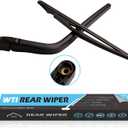 WTI Rear Wiper Arm Blade Set Compatible With Scion xB 2004-2006 / Compatible With Toyota Echo 2004-2005 Rear Windshield Window Wiper Kits Assembly New Replacement Accessories Parts