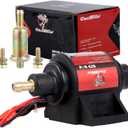 CarBole Gasoline Electric Fuel Pump Universal 5/16 Inch Inlet and Outlet Inline 12V 1-2A 28GPH 2-3.5P.S.I. Operating Fuel Pressure