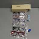 CCVOO Reading Glasses for Women/Men, Eyeglasses, Blue Light Readers for Women/Men, Computer Eye Glasses, Cheaters (6 Pack Mix) 1.75