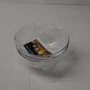 US Acrylic Vista Clear Plastic Salad and Serving 10-inch Bowls | set of 3 | Reusable, BPA-free, Made in the USA | 135 oz. capacity