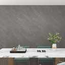 3yecao 48"×197" Large Size Extra Wide Thick Grey Concrete Wallpaper Peel and Stick 3D Industrial Vinyl Matte Textured Removable Gray Concrete Contact Paper for Bedroom Bathroom Gym Office's Walls