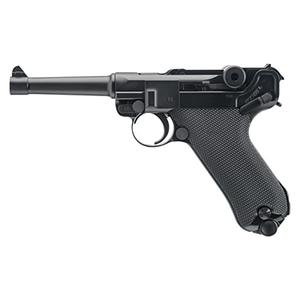 Umarex Legends, P.08 BB Gun, All Metal, .177 Caliber, Air Pistol, Blowback Action