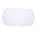 0 Divine Design Heavenly Comfort Cloud Bath Mat with Microban, 29 in L, 17 in W, Vinyl Mat Surface