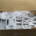 Medline Transfer Bench for Bathtubs and Showers, Adjustable Shower Bench and Bath Seat For Seniors and adults, Slip-resistant Feet, Heavy-Duty 400 lb. Weight Capacity, Tool-Free Assembly