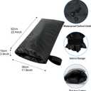 2 x Outdoor Faucet Cover for Winter Freeze Protection 22" x12" Water Faucet Cover Socks Waterproof Insulated Spigot Outside Faucet Freeze Protector (2 Pack)