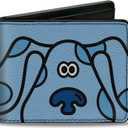 Buckle-Down Men's Bifold Wallet Blue's Clues, 4.0" x 3.5"