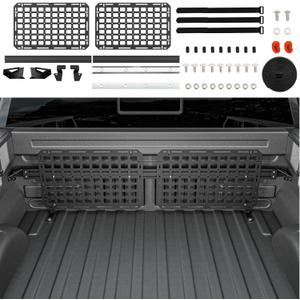 Front Molle Panel Compatible with 2015-2025 Ford F150 Truck Bed Molle Panel System Replacement for 2015-2025 Ford F-150 Accessories(Front Bed Molle Panel) Front Molle Panel Compatible with 2015-2025 Ford F150 Truck Bed Molle Panel System Replacement for 2015-2025 Ford F-150 Accessories(Front Bed Molle Panel)