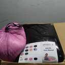 Baby Ball Pit 35.4" Soft Round Memory Foam Ball Pits NOT Included Balls Indoor Outdoor Playpen for Babies Toddlers Kids Great Gift for Girls Boys, White