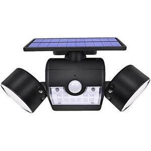 Wall sconces Led Solar Outdoor Waterproof, One for Two Lamp Holders, Suitable for Courtyards, Gardens, Villas, Etc Exterior Light Fixture