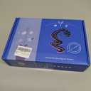 Short Black Blue Bob Wig with Bangs for Women Natural Looking Heat Resistant Synthetic Fiber Wavy Bob Wigs for Daily Party Cosplay Use14 Inch