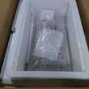 HOMLYLINK Undermount Workstation Kitchen Sink White 30 x 19 Inch Offset Drain, Single Bowl Topmount Fireclay Drop In Sink Reversible, Dual Mount Heavy Duty Deep Basin for Kitchen