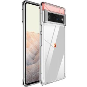 for Google Pixel 6-Pro Case: Military-Grade Shockproof Phone Cover, Anti-Scratch & Reinforced Bumpers - Crystal Clear