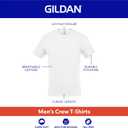 Gildan Men's Crew T-Shirts, Multipack, Style G1100 (L)