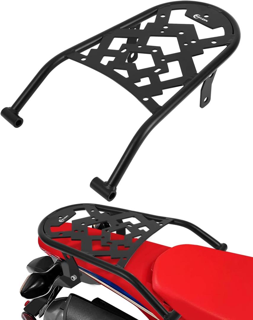 2025 CRF300L Rear Rack CRF300L Rally Luggage Rack CRF300L Tail Storage Rack Luggage Carrier for CRF 300L CRF 300L Rally 2021 2022 2023 2024 2025