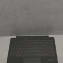 Surface Pro 7 Keyboard, Bluetooth Keyboard for Microsoft Surface Pro 7 Plus/ 7/6/ 5/4 /3, Multi-Gesture Touchpad, 7 Color Backlight, Magnetic Detachable (Grey)