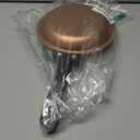 ZJchao Double Side Flip Folding Frying Pan (Golden)