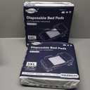 Heavy Duty Underpads 40"X40" Super Sized Chucks Pads 180 Grams Disposable Bed Pads with Strength Cloth Backing Extra Absorption Pads for Incontinence (100X100CM, 20 Count, Discreet Packaging)