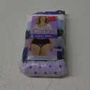 Hanes Women's High-Waisted Brief Panties, 6-Pack, Moisture-Wicking Cotton Brief Underwear (8, Solid/Print Mix) XL