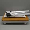 Sangohe Shower Chair for Inside Shower, Shower Chair with Wood Seat Board and Back, Height Adjustable Shower Stool for Elderly and Disabled, 400 lbs Heavy Duty Shower Seat for Seniors, 796DB